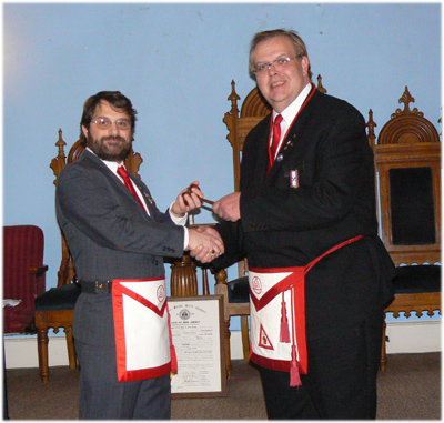 Passing the gavel