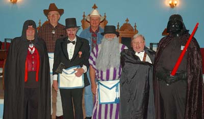 Officers in costume!