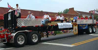 The float gave a great view