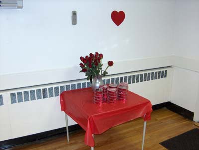 Hearts and roses