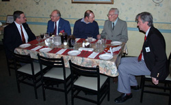 Some of those honoring Brother Walter